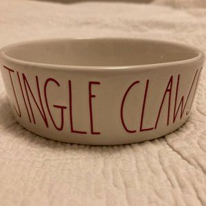 Jingle Claws Cat Bowl by Rae Dunn